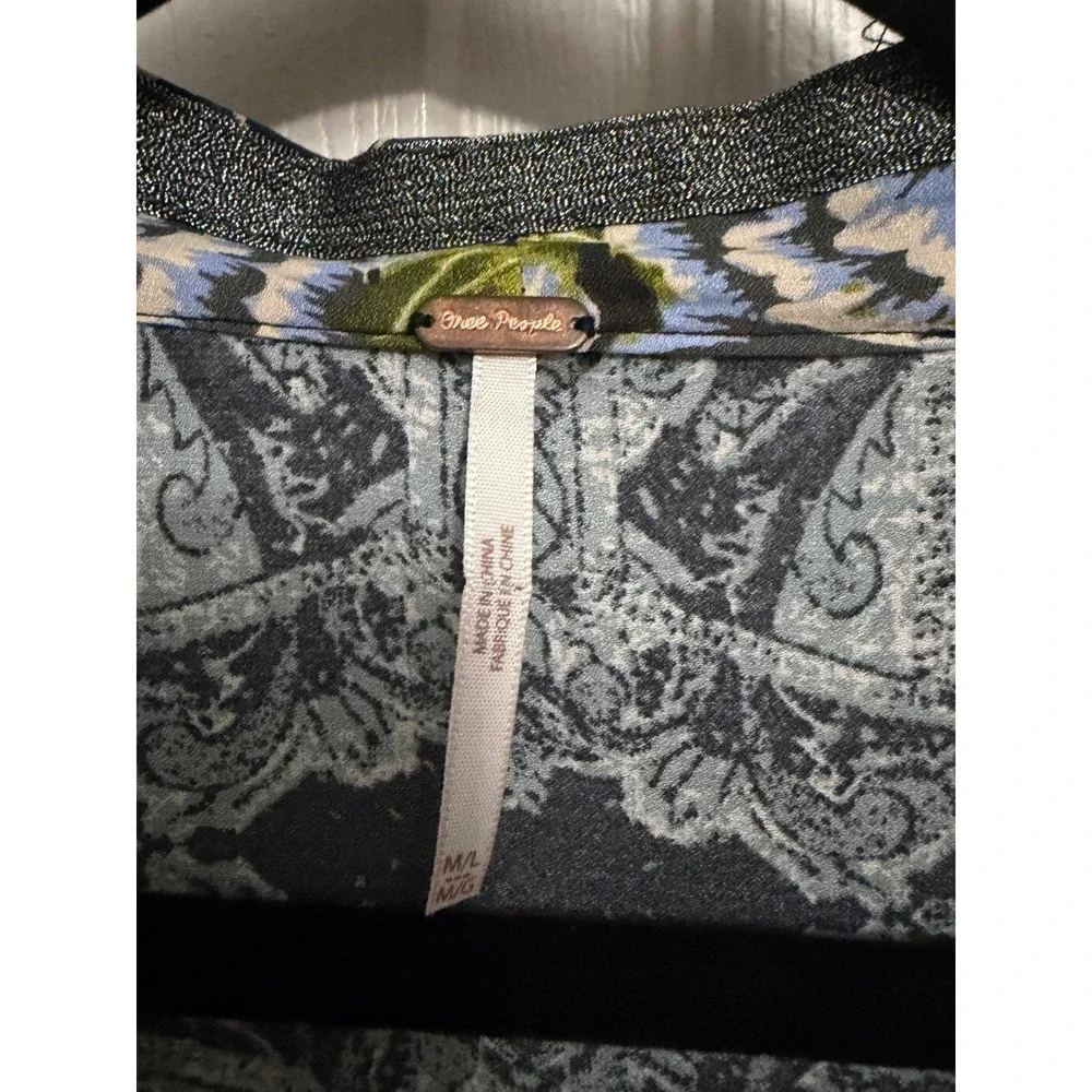 Free People | Wildflower Printed Kimono Sz M/L